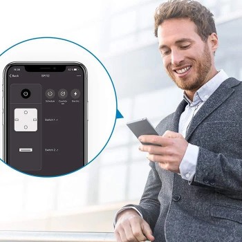 Išmanusis elektros kištukas Smart Wi-Fi SP112 2xUSB Gosund 